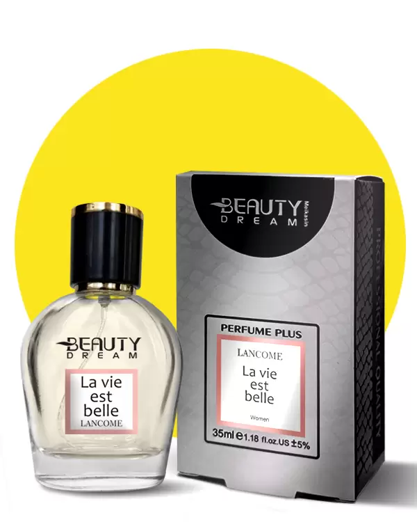پرفیوم پلاس 35 میل بیوتی دریم با رایحه La Vie est belle Lancome