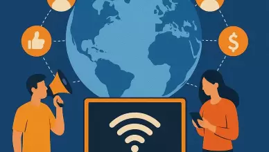 توسعه نتورک مارکتینگ و ظهور اینترنت : انقلابی د‌ر بازاریابی شبکه ای